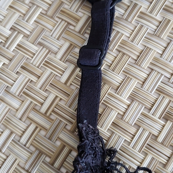 BLACK LACE BRA RACERBACK - Picture 9 of 9